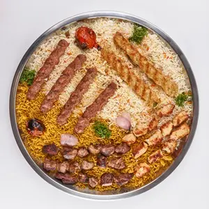 Mix Grill With Rice