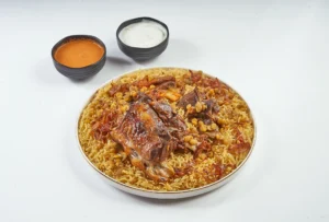 Laham Ghozy With Majboos rice